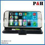 For Apple Iphone 6 Case, For Iphone 6 Wallet Case With Credit ID Cards Slots, Wallet Case For Iphone 6 thumbnail-2