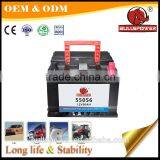 High Quality Car Battery 56420 DIN Standard mf 68ah 12v 75d23l Car Battery thumbnail-1