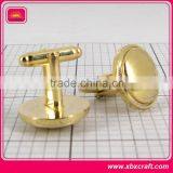 Custom Nice-looking Fashion & Promotional 18k Gold Cufflinks thumbnail-6