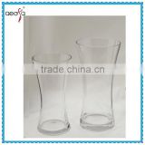 large unique shape tall clear glass cylinder vases