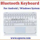 Opnew Factory Wholesale Mini Bluetooth Keyboard for Tablet With PU Leather Cover thumbnail-1