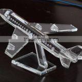 Custom Crystal Airplane Model Business Gift & Home Decoration