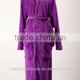 Wholesale 100% Coral Fleece Bathrobe thumbnail-1