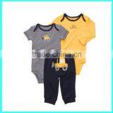 OEM baby romper and pants set toddler clothing sets