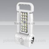 Solar Interface Rechargeable Led Emergency Light With Torch 3200mah thumbnail-3