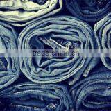 Fashion Denim Fabric Yarn ; New Creative Wholesale Jean Jacket Yarn ; Polyester Stretch Denim Yarn