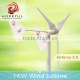 1kw Greenhouse Sailboat Wind Generator Street Light System for Home Use thumbnail-5