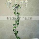 5 Arms Crystal Candelabra thumbnail-1