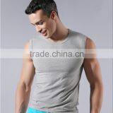 custom sleeveless undershirt men gym undershirt seamless undershirt