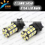 2014 Canbus design 5050SMD 3.6W high power led 3156 brake/braking light, 5 color available led brake light 3156 base error free