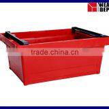 N4030/240KR - Plastic Storage Tote With Bars
