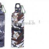 military aluminium sports water bottle