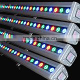 72w 24x3w RGB DMX led wall wash light bar