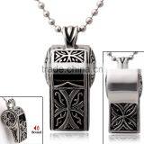 Fashion Stock Stainless Steel Butterfly Mask Pendant FP50017 thumbnail-3