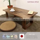 Easy to use and Simple walnut center table at reasonable prices small lot order available