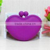 Wholesale High Quality Heart Shaped Silicone Purse,coin Purse of Silicone thumbnail-2