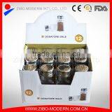 Glass Spice Jar With Stainless Steel Lid and Display Box