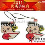 Promotional Soft PVC Mobile Strap thumbnail-1