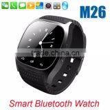 M26 Bluetooth Smart Wrist Watch Phone , Media Control/Hands-Free Calls/Pedometer/Anti-lost for IOS Android IPhone Samsung LG thumbnail-2