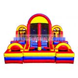 Inflatable Giant Obstacle Fun City/Moonwalk Inflatables/Jumping castle with slide