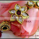 Sleek Kundan Maang tikka