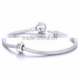 Flower Design Engravable Large Hole Beads Tibetan Silver Beads thumbnail-2