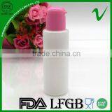PET Wholesale Empty Round Clear 1oz Cosmetic Plastic Bottle