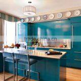 Plywood, Melamine Board Carcase Material High Gloss Lacquer Modern Kitchen Furniture thumbnail-6