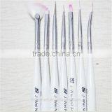 Hot Sell Best Quality Professional 5pcs Acrylic Nail Art Brush Kolinsky Nail Brushes for Girls Beauty thumbnail-5