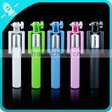 2015 Wholesale Wireless Bluetooth Selfie Stick Monopod Selfie-Stick With Bluetooth Shutter Button thumbnail-1