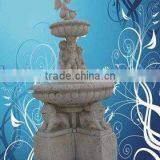 White Garden Travertine Fountain
