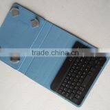Blue Universal Wireless Buletooth Keyboard for Android,IOS,windows Tablets,bluetooth Leather Case Keyboard thumbnail-2
