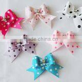 Polka Dot Printed Layer Bows for Cats With Stones thumbnail-1