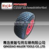 15 Inch Pneumatic Rubber Tire 6204 Bearing Wheel thumbnail-1