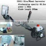 Super Quality Agriculture Good Quality Portable 2 Stroke Gasoline Mini Paddy Reaper thumbnail-1