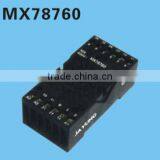 HEIGHT Hot Sale MX78760 Relay Socket /11 Pin Relay Socket/Socket for Relay With High Quality Factory Price