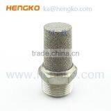 Sintered Stainless Steel ASP-8 Bronze Brass Pneumatic Exhaust Muffler thumbnail-4