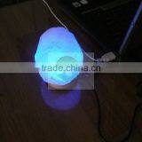 USB Blue Salt Lamps/Tiny Salt Lamps/Mini Salt Lamps/Colorful Salt Lamps/Blue Salt Lamps thumbnail-1