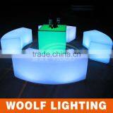 Decorative Colorful Glow Waterproof LED Lounge Furniture thumbnail-2