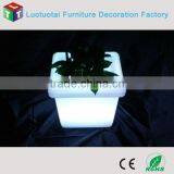 Rechargeable LI Battery Operated PE Plastic LED Flower Pot thumbnail-2