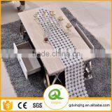 C387 Italian Marble Corner Table Square Coffee Table thumbnail-2