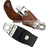 OEM/ODM Leather Usb Flash Drive Stick , 1GB-64GB USB 2.0 3.0 Customized LOGO thumbnail-5
