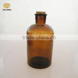 1000ml amber glass bottle with cork