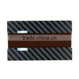 Real Carbon Fiber Minimalist Wallet Money Clip thumbnail-2