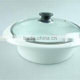 Stock Ceramic Soup Tureen With Glass Lid/cover With Cheap Price thumbnail-4