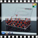 Custom Printing Acrylic Tissue Box Nice Quality PMMA Napkin Holder From Shenzhen Yidong thumbnail-5