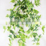 Green Artificial Plant Leave Vines Wholesale for Garden Wall Decoration thumbnail-5