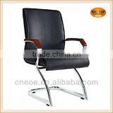 Black pu Leather Meeting Chairs EOE-6002E thumbnail-1