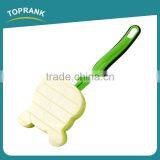 Toprank Top Selling Colorful Long Handle Cute Bear Shaped Kitchen Dish Washing Scouring Pad Soap Sponge Pad thumbnail-3