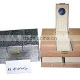 Faux Leather Jewelry Box, Jewelry Organizer Case With Lock and Storage Drawers thumbnail-1